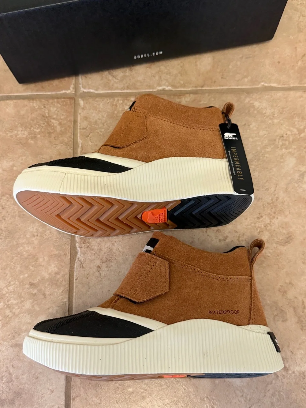 SOREL Kids' Out 'N About IV Strap Waterproof Boots